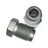 Brake Line Nut M10x1 for DIN Bubble Flare ZnNi Alloy Plated Male Fitting for Bundy Hydraulic Brake Pipe